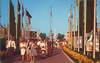 Tomorrowland entrance, pre-1967